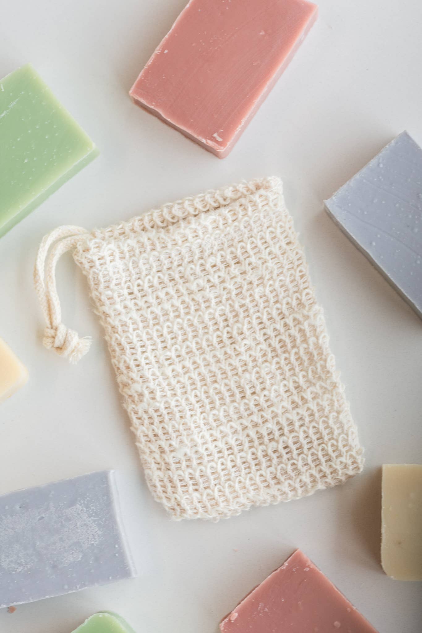 CASA AGAVE® Woven Soap Bag - Exfoliating Scrubber - No Tox Life
